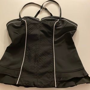 Guess form fitting sexy corset tank never been worn.